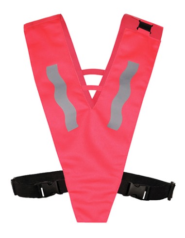 KOR-KTNP100-Kids Hi-Vis Safety Collar Haiti With Safety Clasp