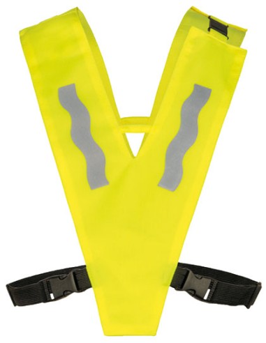KOR-KTNP100-Kids Hi-Vis Safety Collar Haiti With Safety Clasp