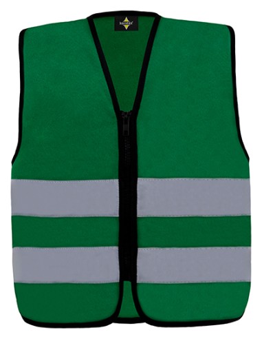 KOR-KWRX-Kids Hi-Vis Safety Vest With Front Zipper Aalborg