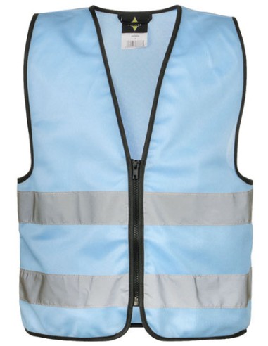 KOR-KWRX-Kids Hi-Vis Safety Vest With Front Zipper Aalborg