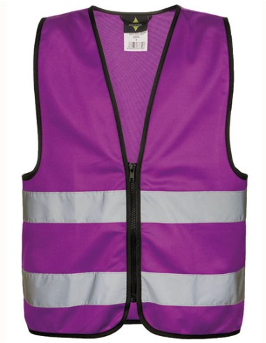 KOR-KWRX-Kids Hi-Vis Safety Vest With Front Zipper Aalborg