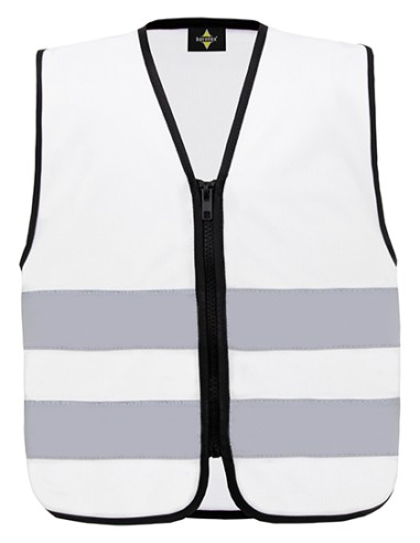 KOR-KWRX-Kids Hi-Vis Safety Vest With Front Zipper Aalborg