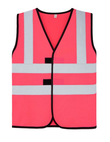 KOR-KWVR-Childrens Safety Vest Esbjerg - 4 Reflective Stripes