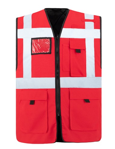 KOR-KXCMFP-Padded Comfort Executive Safety Vest Wismar CO² Neutral