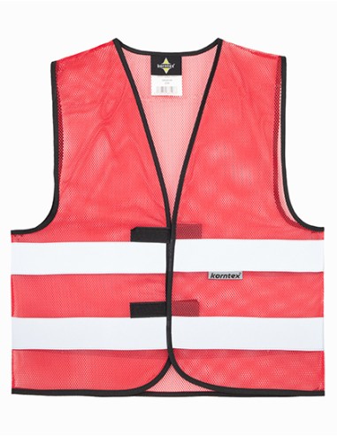 KOR-KXQ-Hi-Vis Mesh Safety Vest Thessaloniki