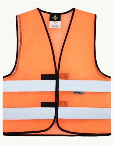 KOR-KXQ-Hi-Vis Mesh Safety Vest Thessaloniki