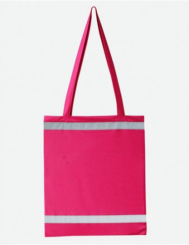KOR-KXT..LH-Warnsac® Reflective Shopping Bag With Long Handles