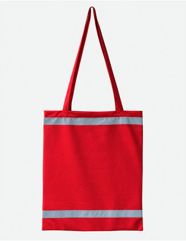KOR-KXT..LH-Warnsac® Reflective Shopping Bag With Long Handles