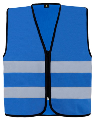 KOR-RX217-Hi-Vis Safety Vest Cologne With Front Zipper