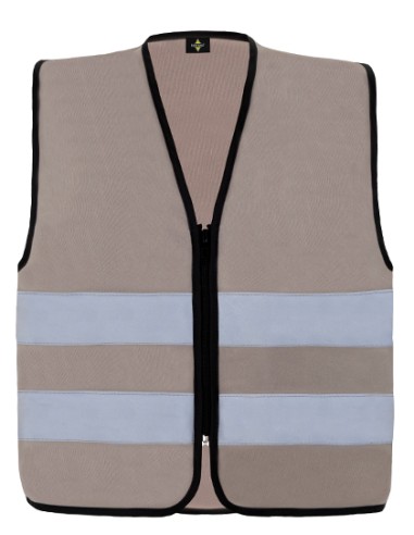 KOR-RX217-Hi-Vis Safety Vest Cologne With Front Zipper