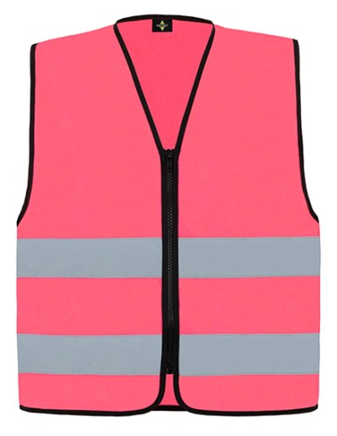 KOR-RX217-Hi-Vis Safety Vest Cologne With Front Zipper