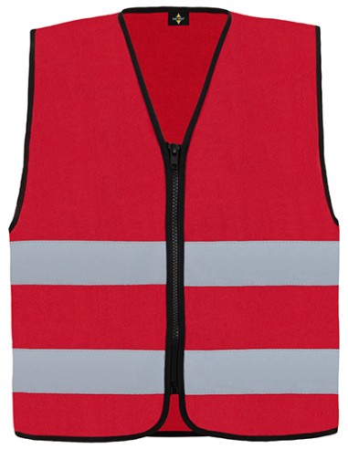 KOR-RX217-Hi-Vis Safety Vest Cologne With Front Zipper