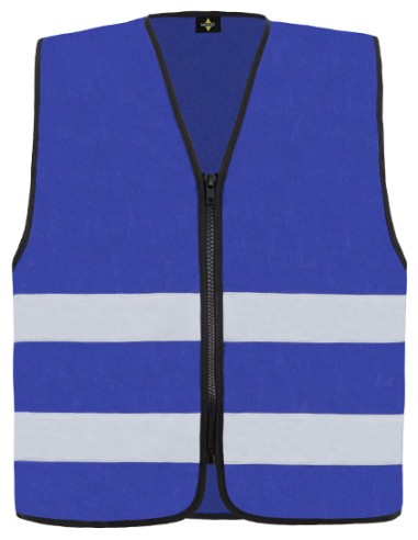 KOR-RX217-Hi-Vis Safety Vest Cologne With Front Zipper