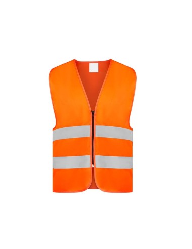 KOR-RX217-Hi-Vis Safety Vest Cologne With Front Zipper