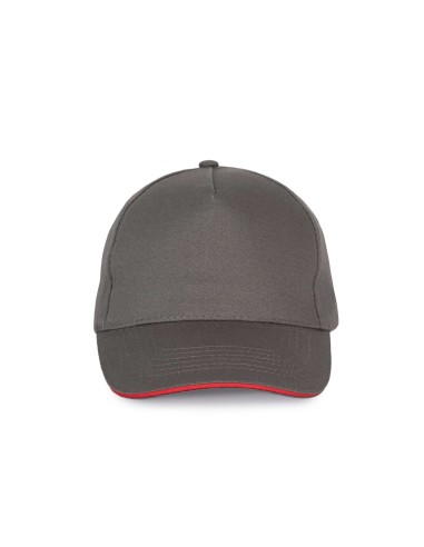 KUP-KP124-SANDWICH PEAK CAP - 5 PANELS