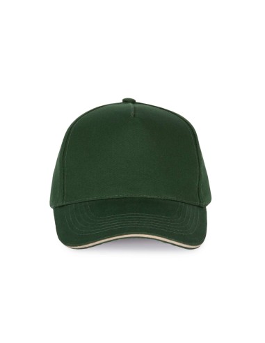KUP-KP124-SANDWICH PEAK CAP - 5 PANELS
