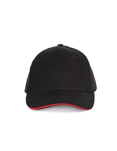 KUP-KP153-SANDWICH PEAK CAP - 6 PANELS