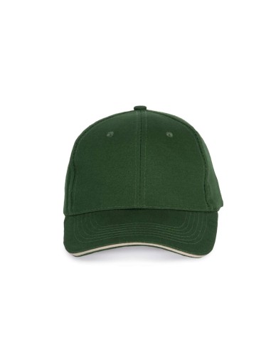 KUP-KP153-SANDWICH PEAK CAP - 6 PANELS