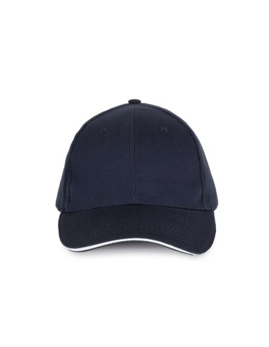 KUP-KP153-SANDWICH PEAK CAP - 6 PANELS