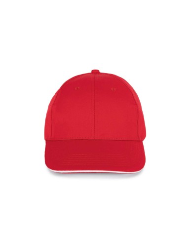 KUP-KP153-SANDWICH PEAK CAP - 6 PANELS