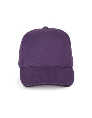 KUP-KP189-5 PANELS COTTON SANDWICH CAP