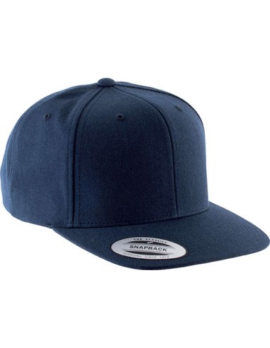 KUP-KP910-FLAT PEAK CAP - 6 PANELS