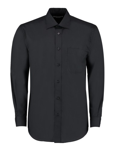 KUS-KK104-Mens Classic Fit Business Shirt Long Sleeve