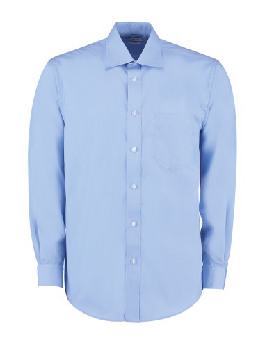 KUS-KK104-Mens Classic Fit Business Shirt Long Sleeve