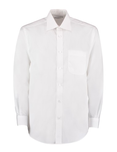 KUS-KK104-Mens Classic Fit Business Shirt Long Sleeve