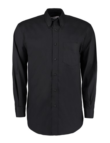 KUS-KK105-Mens Classic Fit Premium Oxford Shirt Long Sleeve