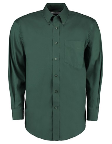 KUS-KK105-Mens Classic Fit Premium Oxford Shirt Long Sleeve