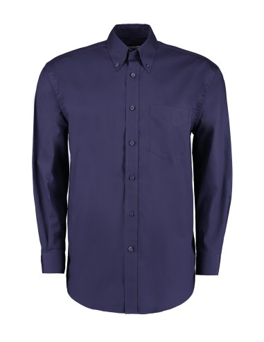 KUS-KK105-Mens Classic Fit Premium Oxford Shirt Long Sleeve