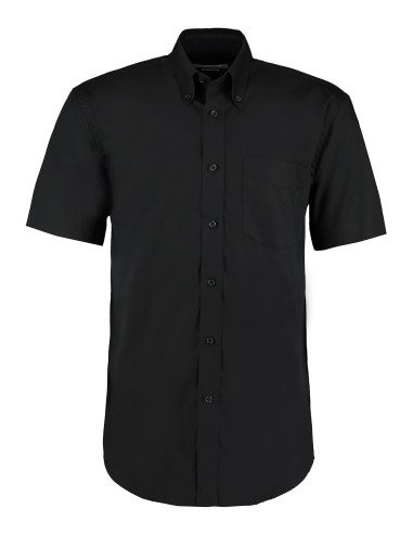 KUS-KK109-Mens Classic Fit Premium Oxford Shirt Short Sleeve