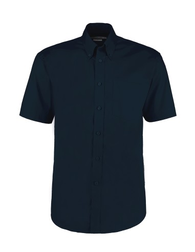 KUS-KK109-Mens Classic Fit Premium Oxford Shirt Short Sleeve