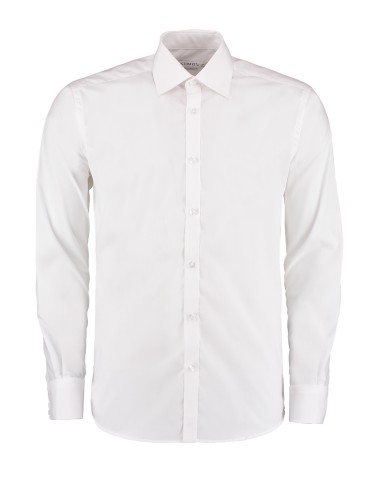 KUS-KK192-Mens Slim Fit Business Shirt Long Sleeve