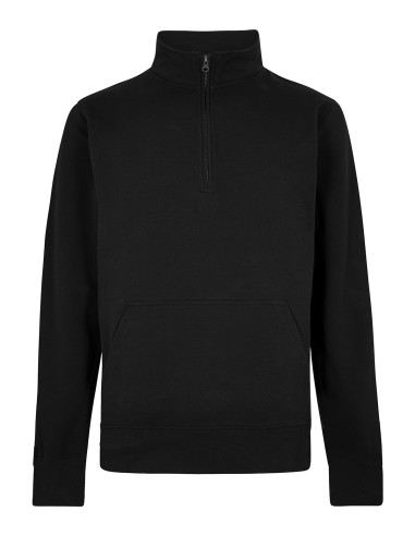 KUS-KK339-Regular Fit 1/4 Zip Pique Sweatshirt