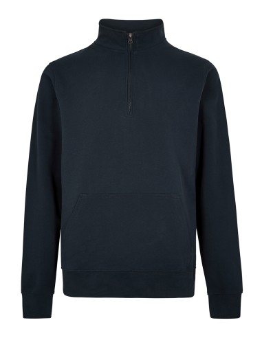 KUS-KK339-Regular Fit 1/4 Zip Pique Sweatshirt
