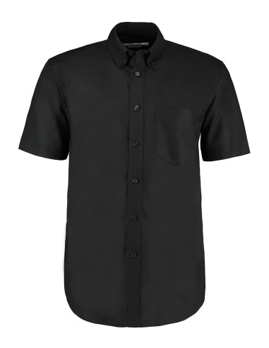 KUS-KK350-Mens Classic Fit Workwear Oxford Shirt Short Sleeve