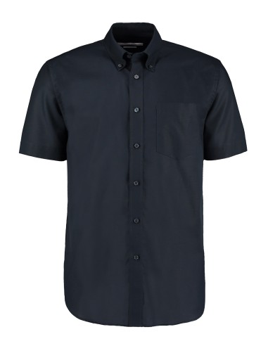KUS-KK350-Mens Classic Fit Workwear Oxford Shirt Short Sleeve