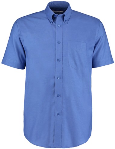 KUS-KK350-Mens Classic Fit Workwear Oxford Shirt Short Sleeve
