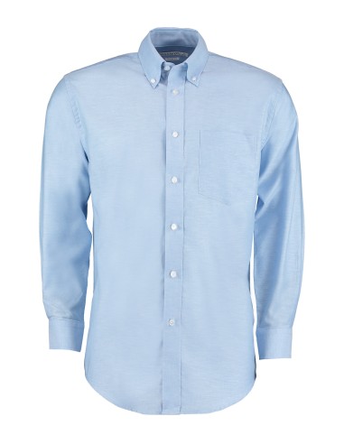 KUS-KK351-Mens Classic Fit Workwear Oxford Shirt Long Sleeve