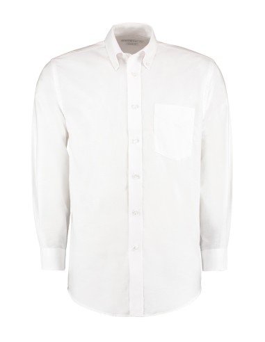 KUS-KK351-Mens Classic Fit Workwear Oxford Shirt Long Sleeve