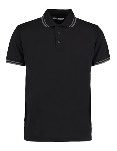 KUS-KK409-Classic Fit Superwash® 60º Tipped Collar Polo