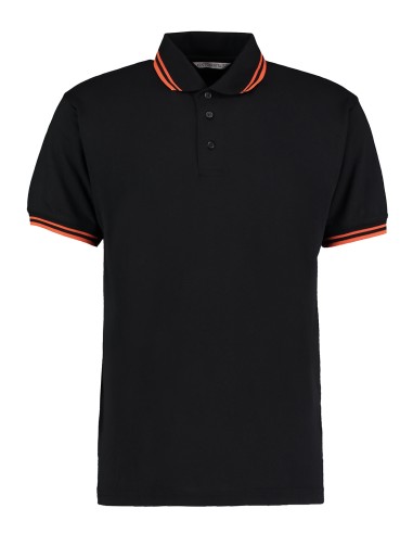 KUS-KK409-Classic Fit Superwash® 60º Tipped Collar Polo