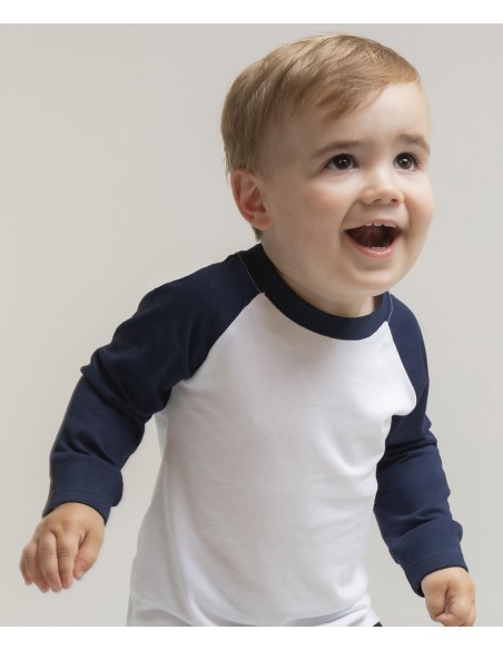 LAR-LW025-Long Sleeved Baseball T-Shirt