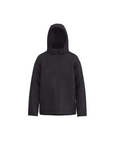 LEE-LE820-MEN’S 3-LAYER DETACHABLE HOODED SOFTSHELL JACKET