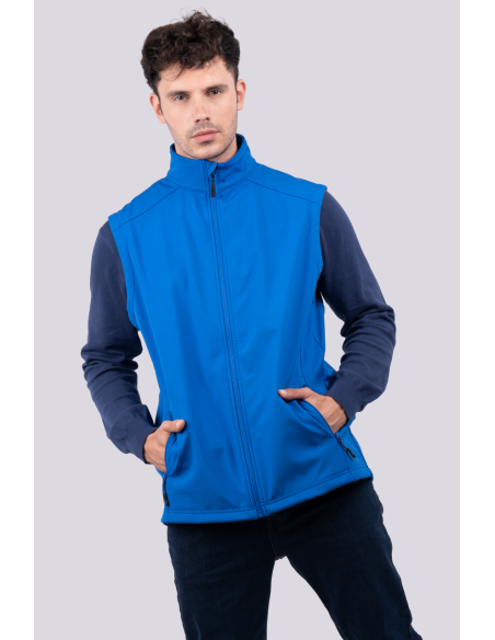 LEE-LE840-MEN’S 3-LAYER SOFTSHELL BODYWARMER