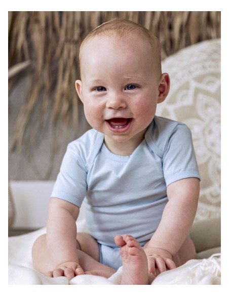 LIN-12002-1120-Organic Baby Bodysuit Short Sleeve Rebel 01