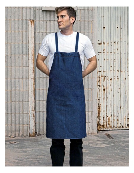 LIN-BBQKB9090JNS-Barbecue apron with cross bands