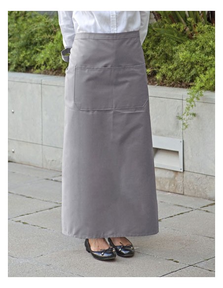 LIN-FS100120Z-Bistro Apron XL With Front Pocket